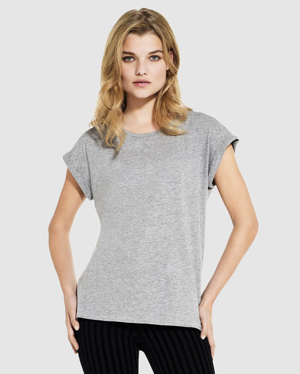 EP16 Women’s rolled sleeve tunic t-shirt