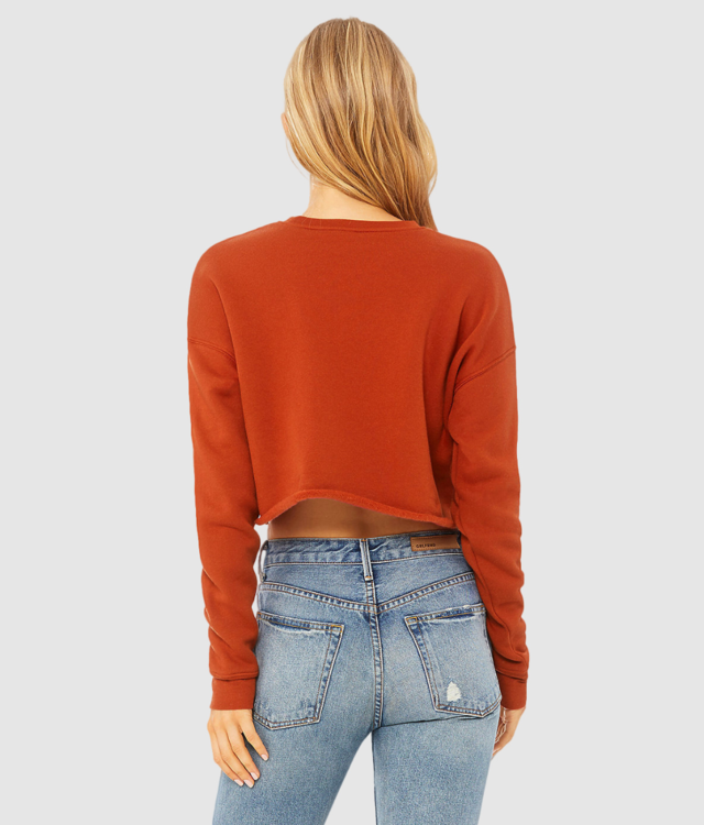 Bella Ladies Cropped Sweatshirt