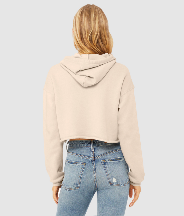 Bella Ladies Cropped Hoodie