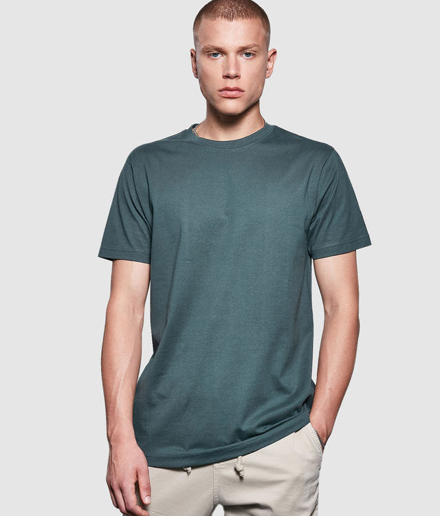 BY004 Classic Round Neck Men's T‑Shirt