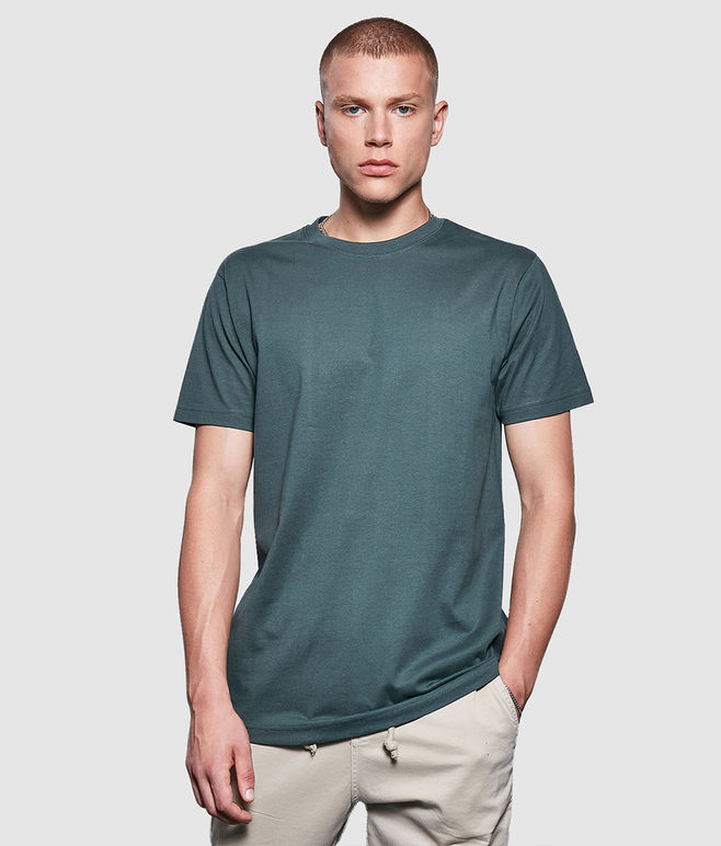 BY004 Classic Round Neck Men's T-Shirt
