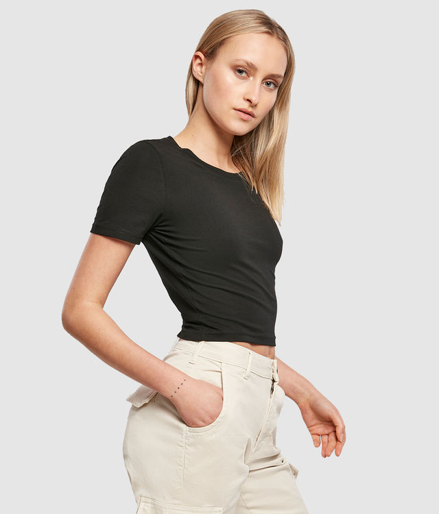 BY042 Women's Cropped Tee