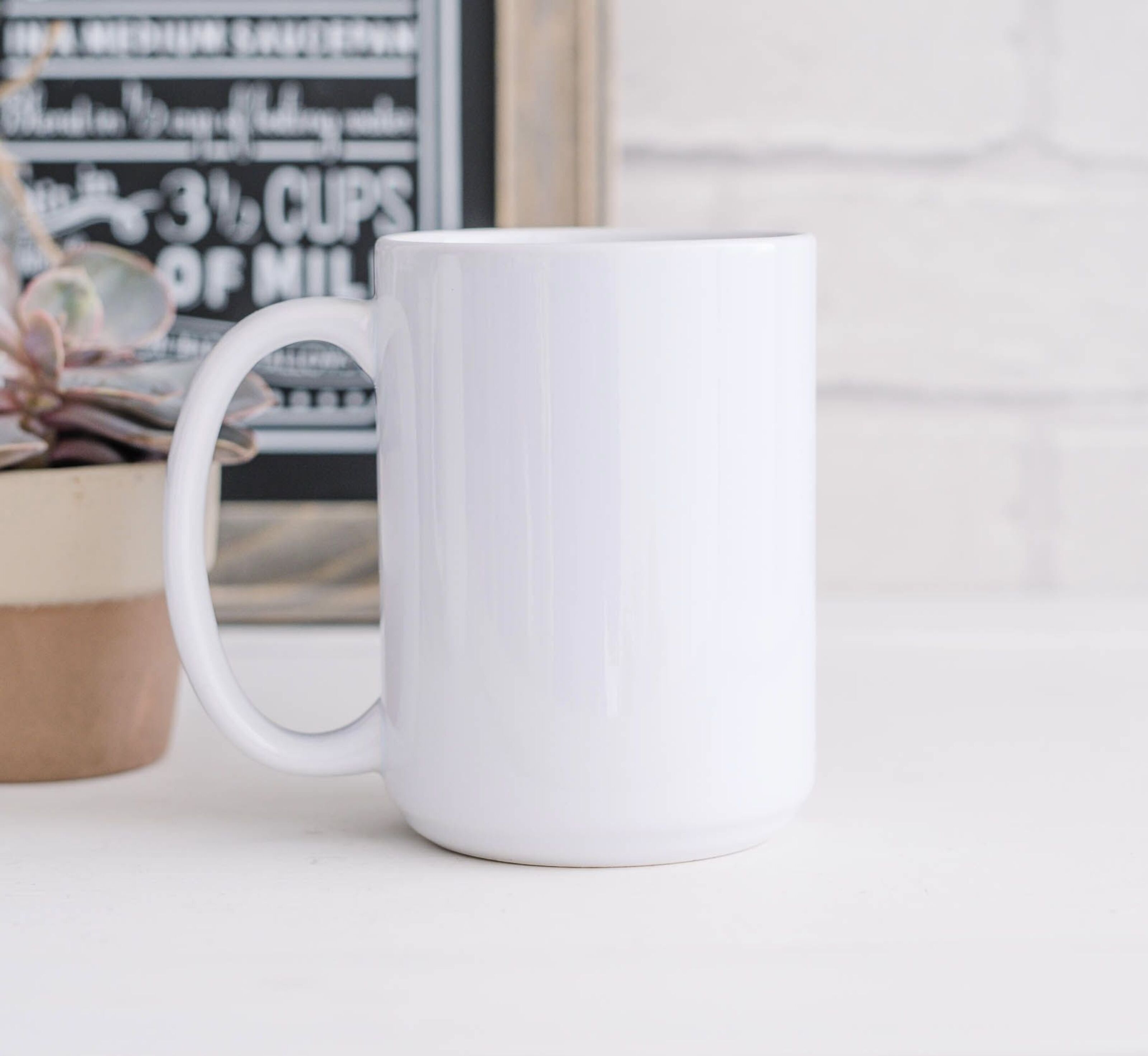 Jumbo Ceramic Mug 15 oz