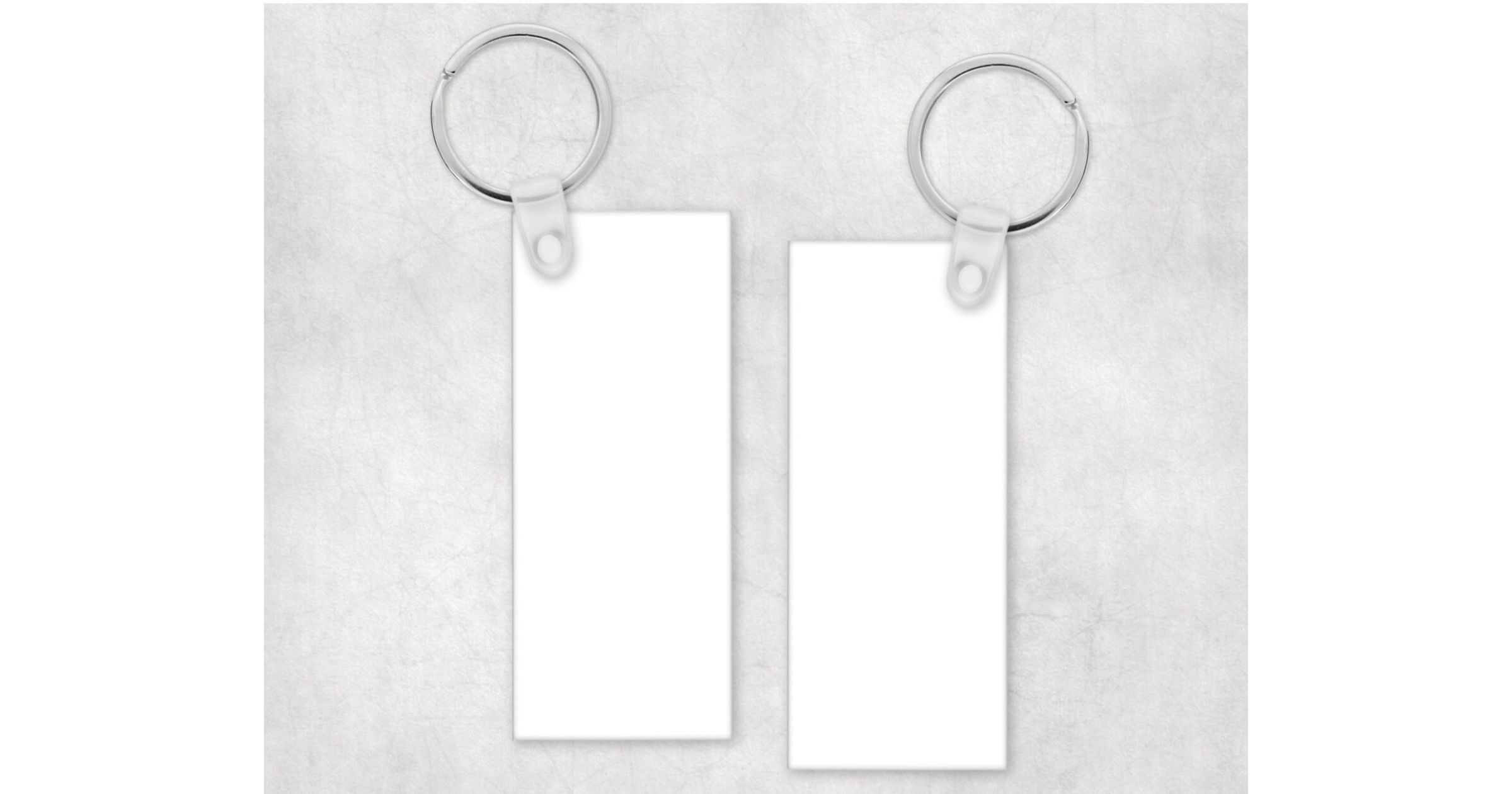 Personalised Keyrings: Design Your Own Rectangular Keyring