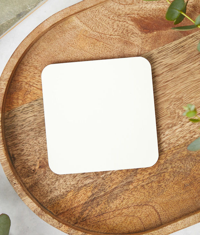 Single Hardboard Coaster