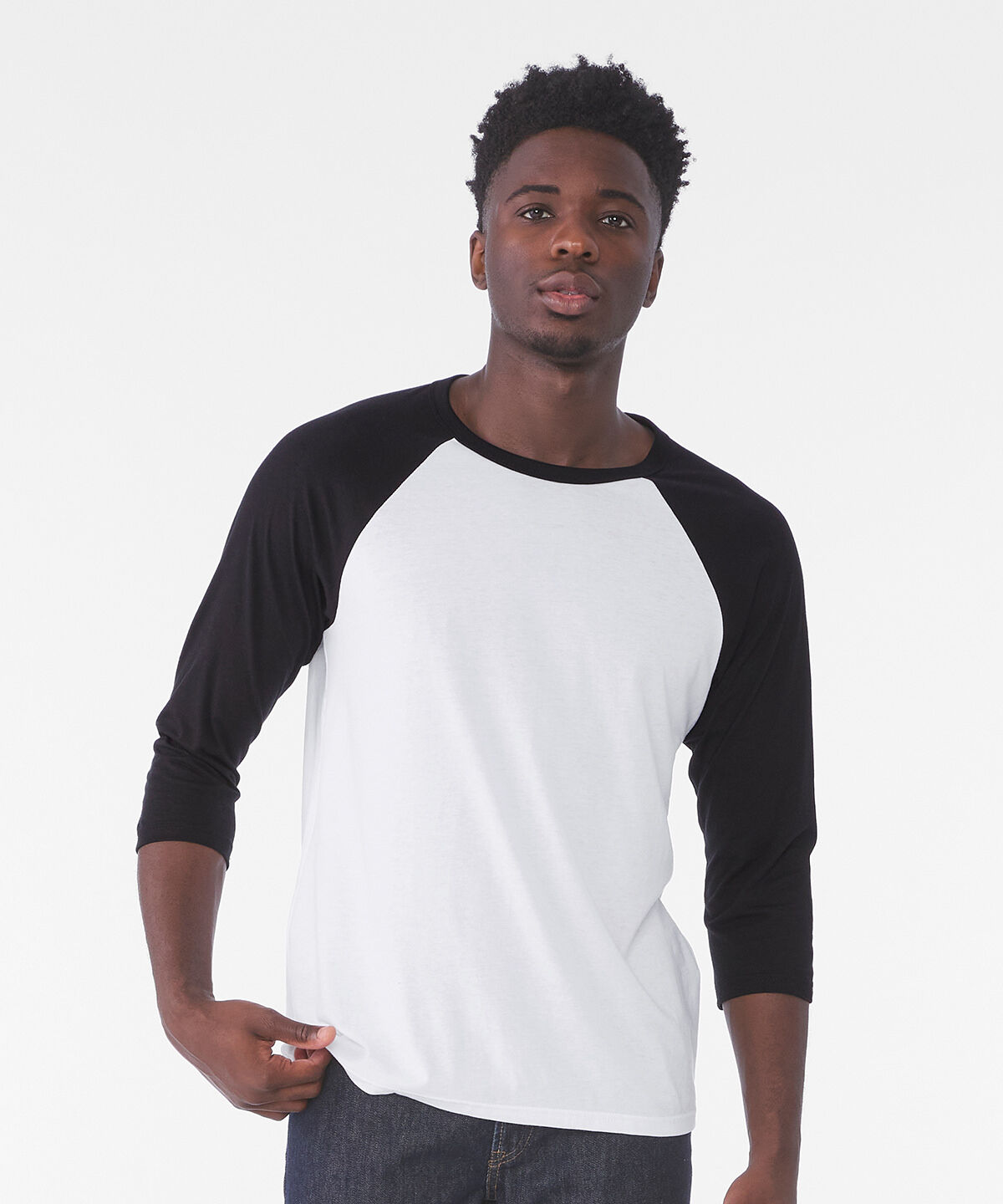 Bella+Canvas 3200 Unisex 3/4 Sleeve Baseball Tee
