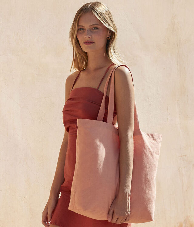 Westford Mill W285 Organic Natural Dyed Maxi Bag for Life