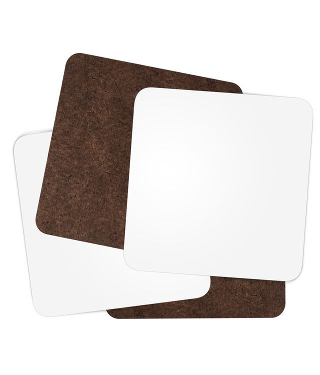 4 Pack Hardboard Coaster