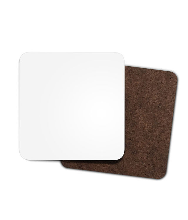 Single Hardboard Coaster