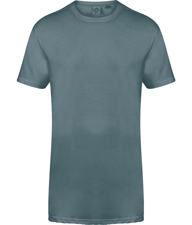 SF258 Men's Longline T‑Shirt With Dipped Hem