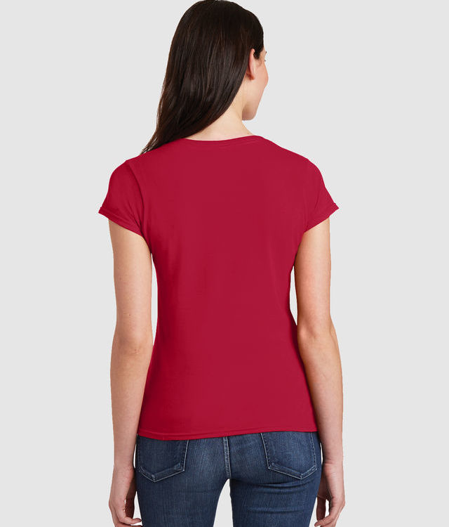 Gildan SoftStyle® Ladies V Neck T‑Shirt