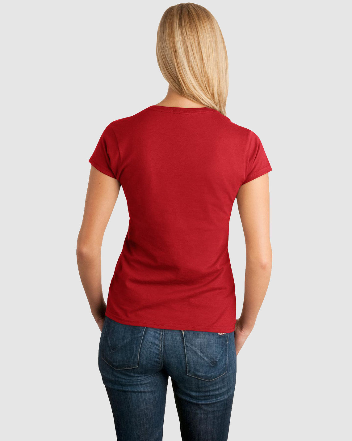 Gildan Softstyle Ladies Tshirt Reverse