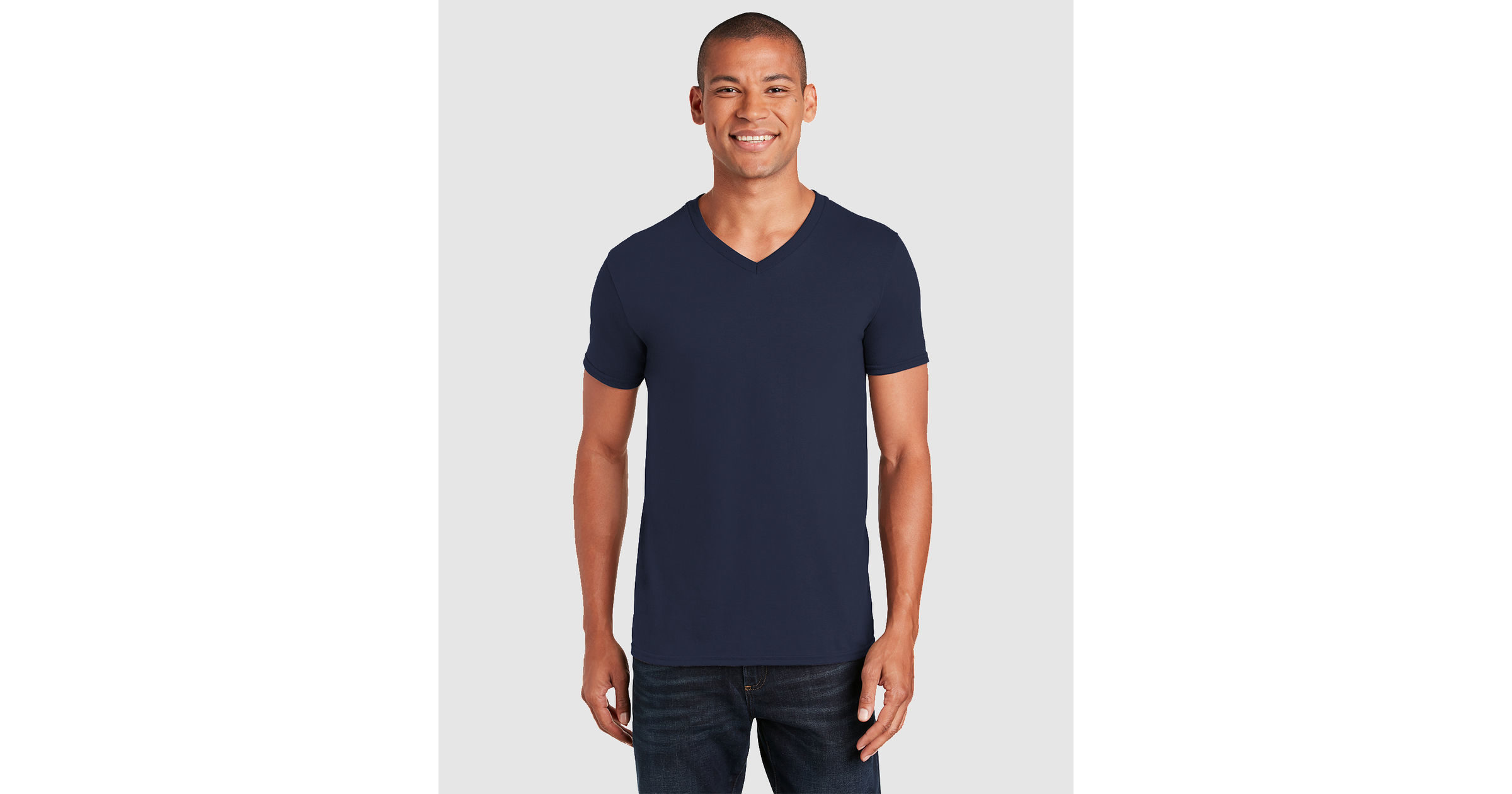 Gildan SoftStyle® V Neck T‑Shirt