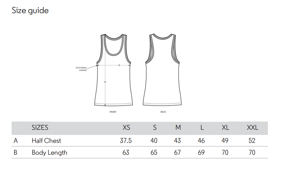 Stella Dreamer Size Guide