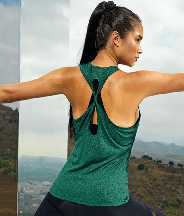 TR042 Women's TriDri® Yoga Knot Vest